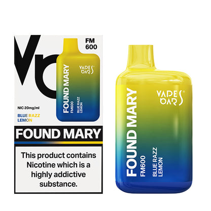 Found Mary FM600 Disposable Kit Blue Razz Lemon