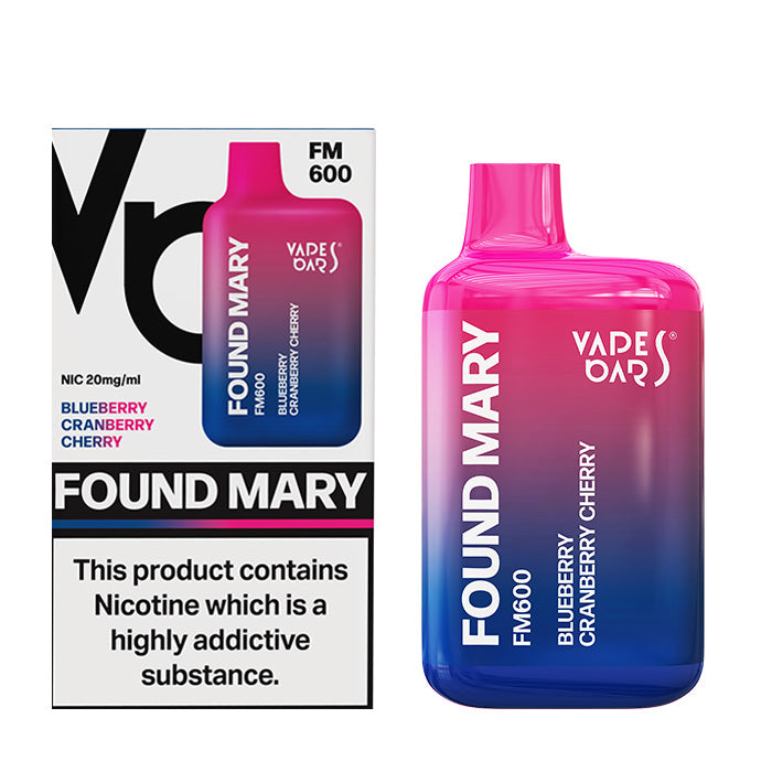 Found Mary FM600 Disposable Kit Blueberry Cranberry Cherry