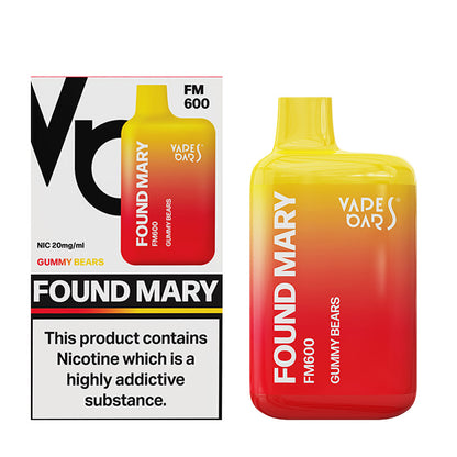 Found Mary FM600 Disposable Kit Gummy Bears