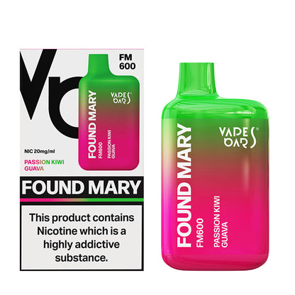 Found Mary FM600 Disposable Kit Passion Kiwi Guava