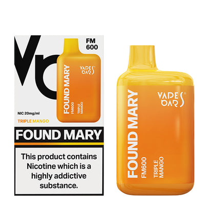 Found Mary FM600 Disposable Kit Triple Mango