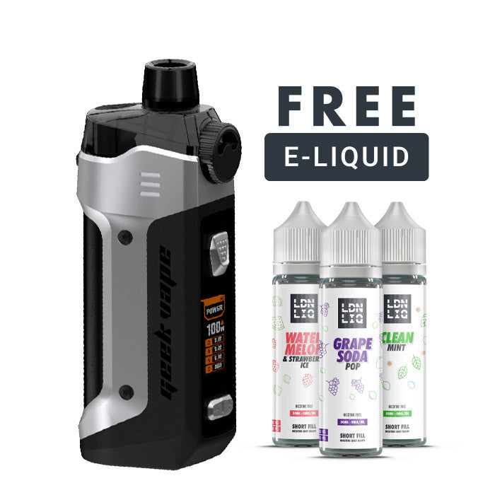 Geekvape B100 Pro 21700 Kit silver