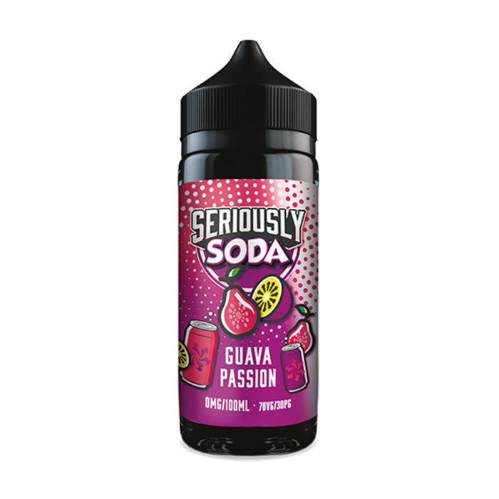 Seriously E-Liquid Seriously Soda Guava Passion 100ml Shortfill E-Liquid — image 1 of 1