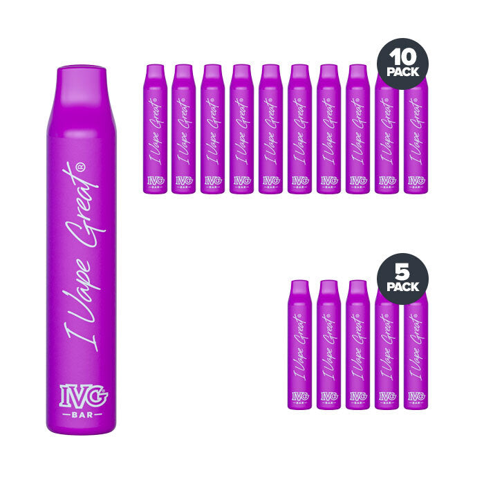 IVG Bar Diamond Disposable Purple