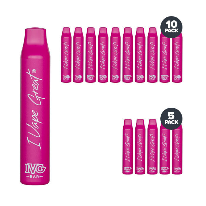 IVG Bar Diamond Disposable Pink