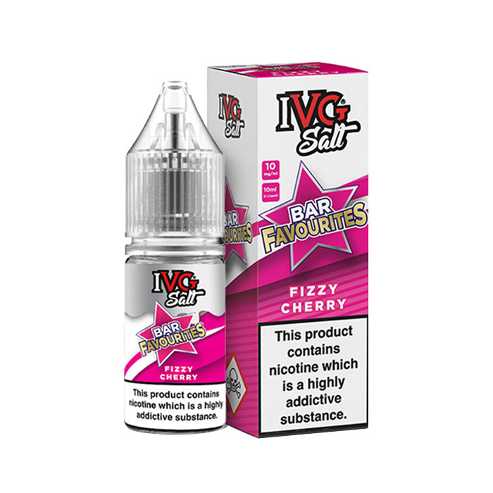 IVG E-Liquid Fizzy Cherry 10ml Nic Salt E-Liquid by IVG Bar Favourites — image 1 of 1