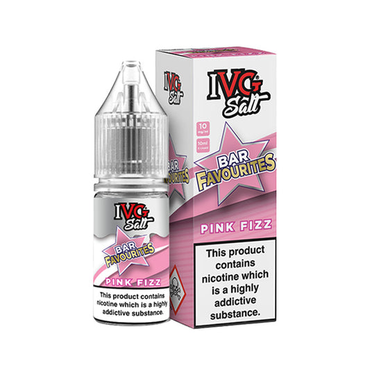 IVG Bar Favourites 10ml Nic Salt Pink Fizz with Box