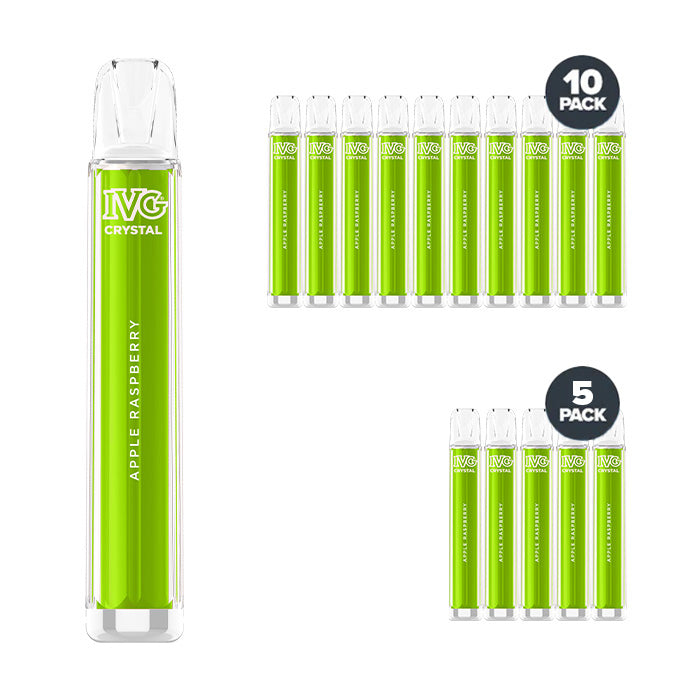IVG Crystal Bar Disposable Apple Raspberry