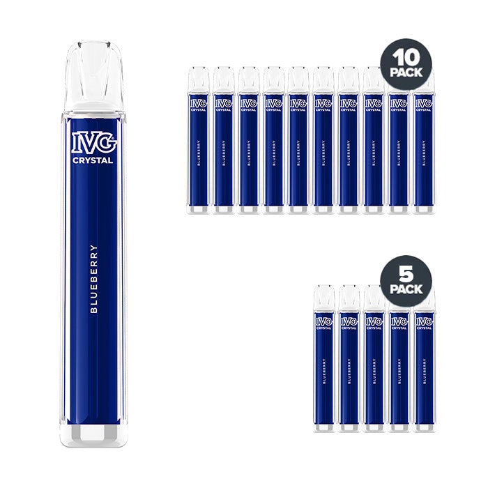 IVG Crystal Bar Disposable Blueberry