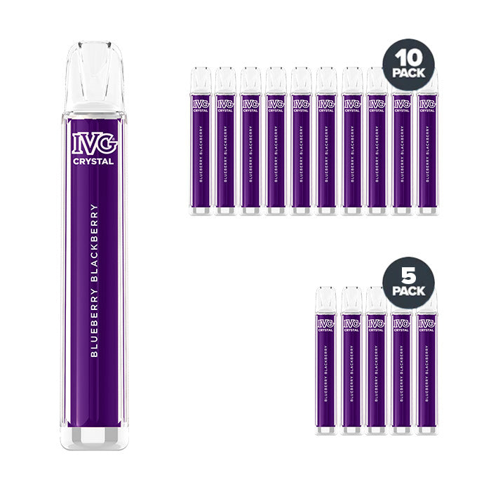 IVG Crystal Bar Disposable Blueberry Blackberry
