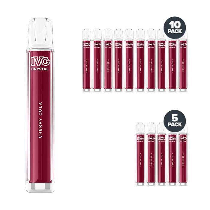 IVG Crystal Bar Disposable Cherry Cola
