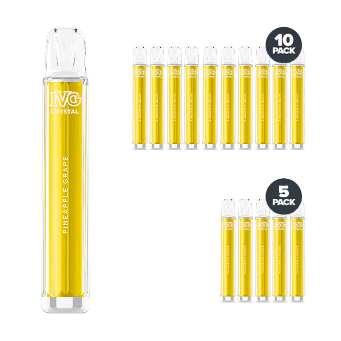 IVG Crystal Bar Disposable Pineapple Grape