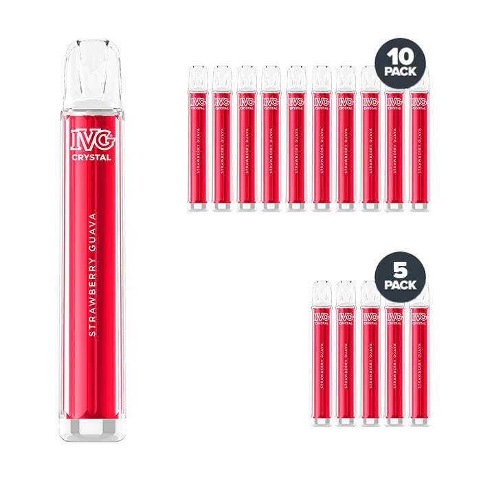 IVG Crystal Bar Disposable Strawberry Guava