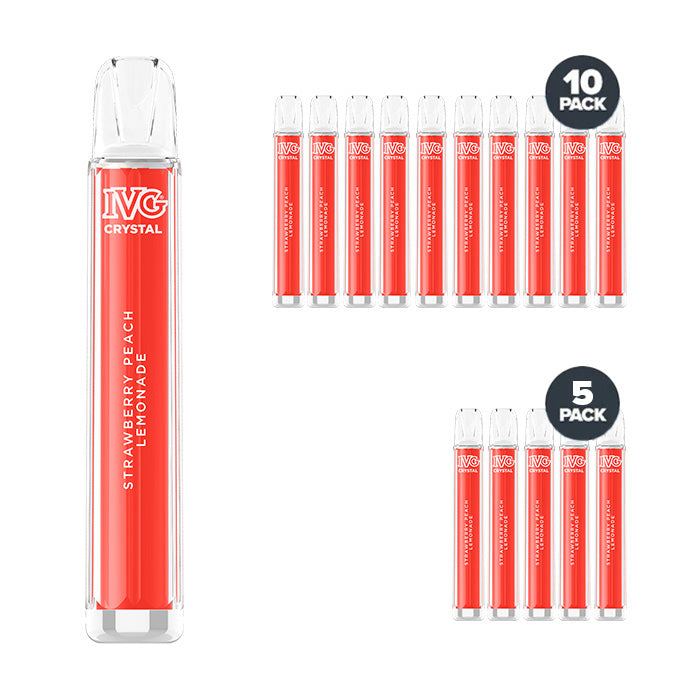 IVG Crystal Bar Disposable Strawberry Peach Lemonade