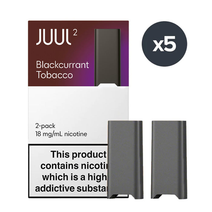 JUUL2 Pods Blackcurrant Tobacco (Pack of 2)