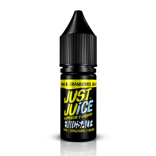 Just Juice Kiwi Cranberry On Ice 10ml Nic Salt E-Liquid