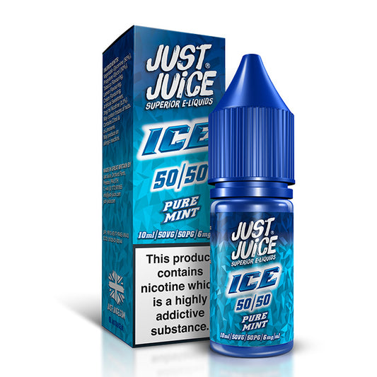 Just Juice Ice Range Pure Mint 10ml E-Liquid