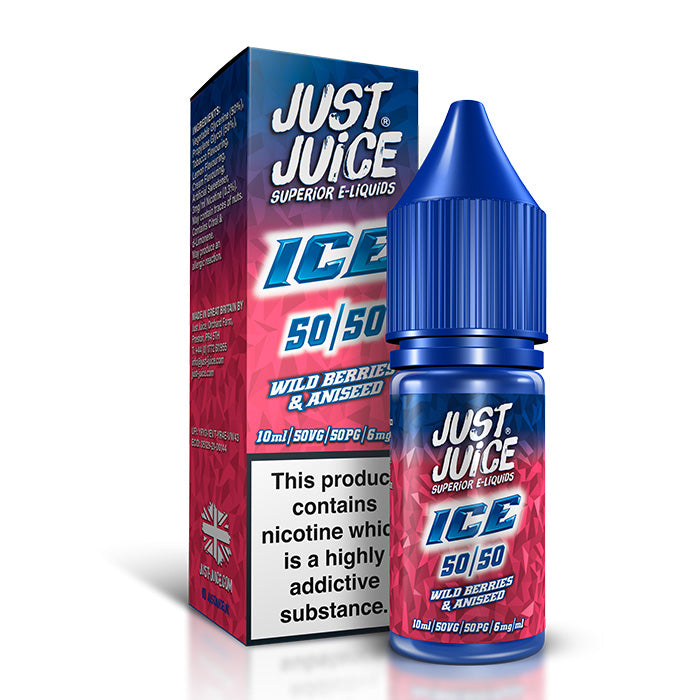 Just Juice 50/50 10ml Wild Berries and Aniseed
