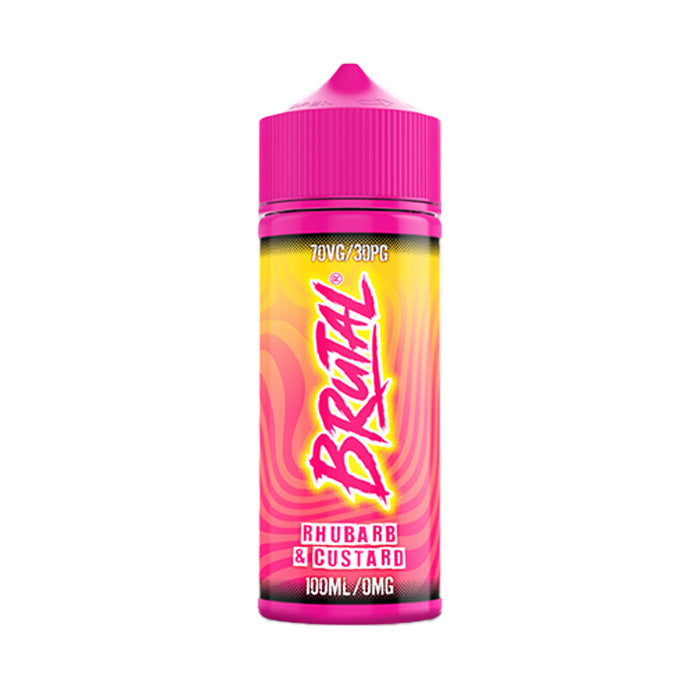 Just Juice Brutal 100ml Rhubarb Custard