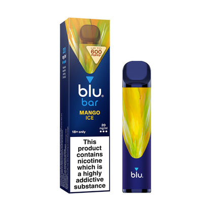 Mango Ice Blu Bar Disposable and Box