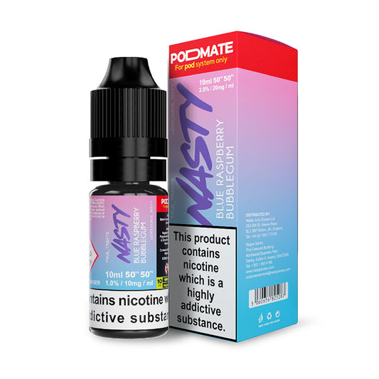 Nasty Juice PodMate1 0ml E-Liquid Blue Raspberry Bubblegum