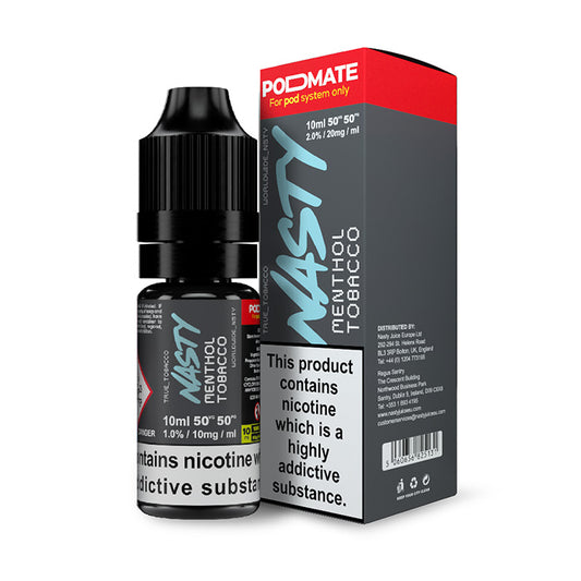 Nasty Juice PodMate 10ml E-Liquid Menthol Tobacco