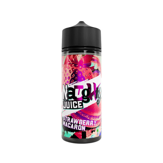Naughty Juice Strawberry Macaron 100ml E-Liquid