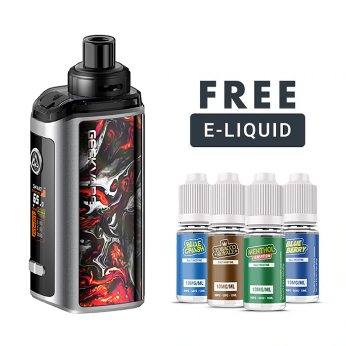 Geekvape obelisk 65 fc pod kit lava colour