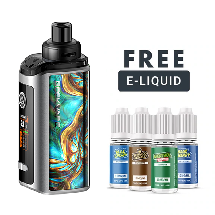 Geekvape obelisk 65 fc pod kit peacock colour