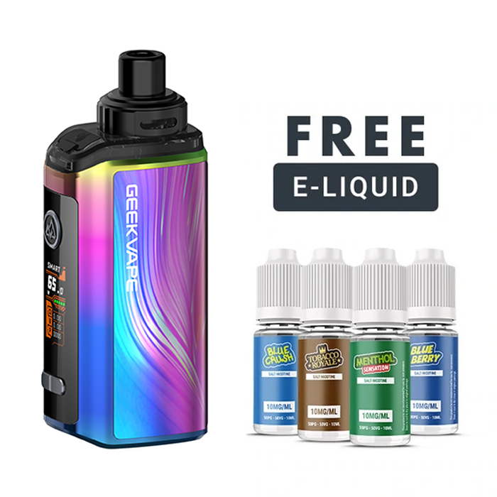 Geekvape obelisk 65 fc pod kit rainbow colour