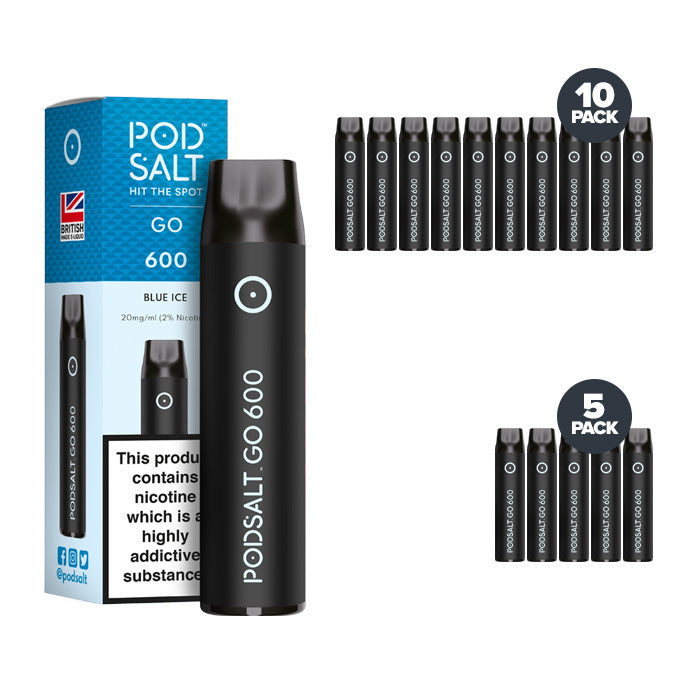 Pod Salts Go 600 Disposable Blue Ice