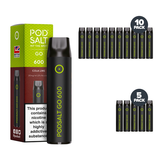 Pod Salt GO 600 Disposable Device | UK ECIG STORE