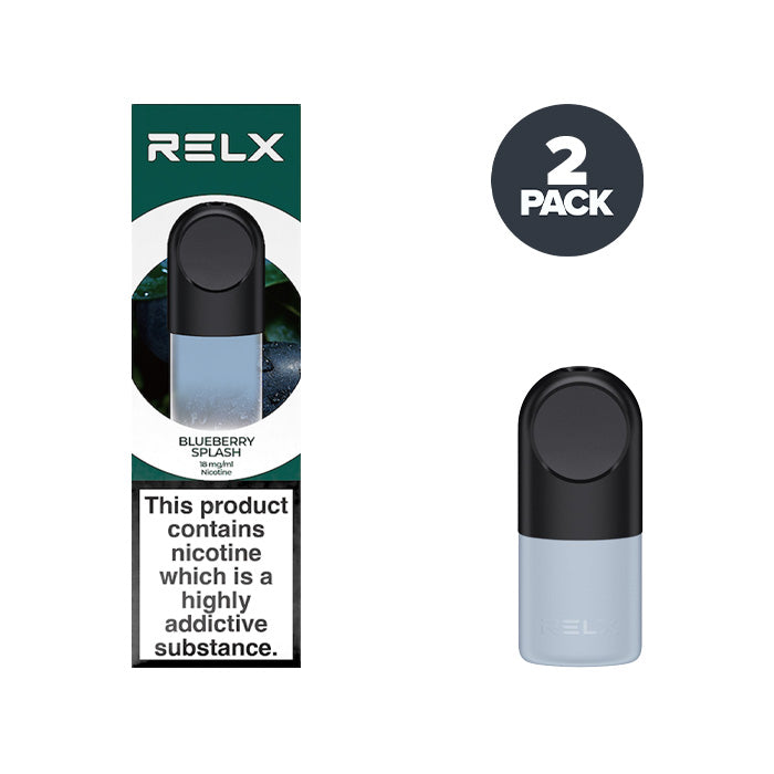 RELX Pod and Box Blueberry Splash