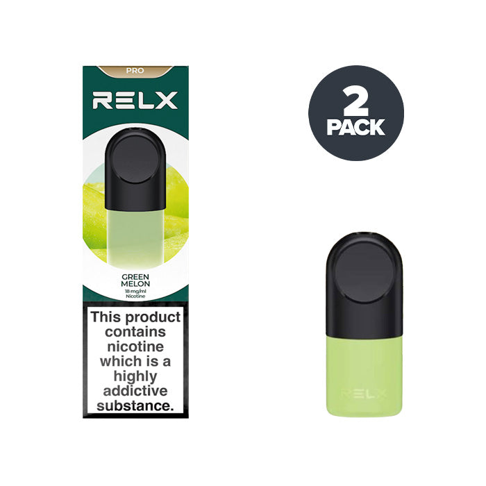 RELX Pro Pod and Box Green Melon
