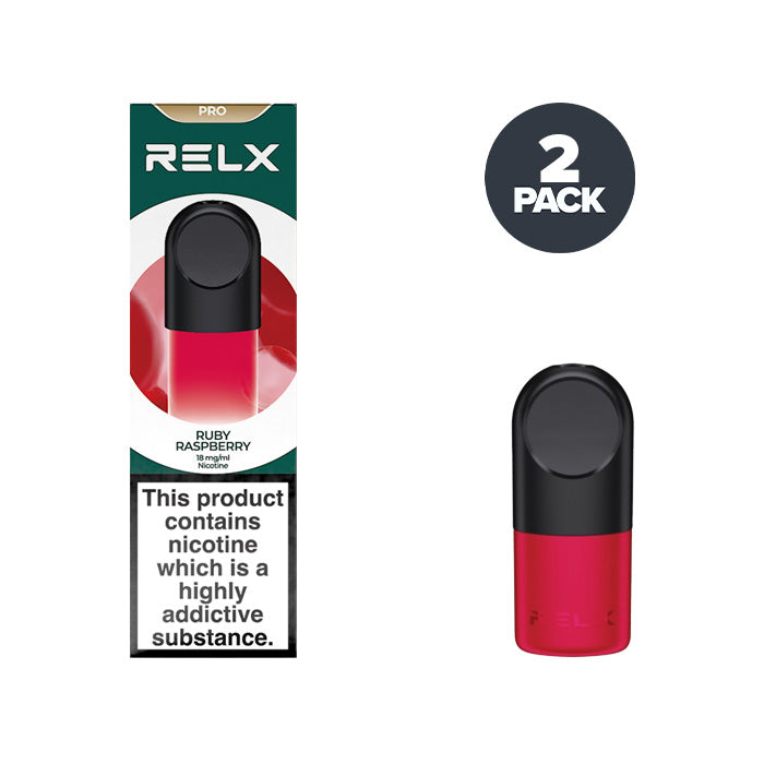 RELX Pro Pod and Box Ruby Raspberry