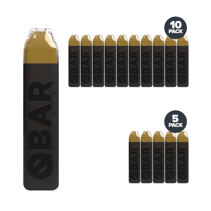 16 brown q bar disposables