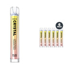 SKE Crystal Bar Disposable Lemon Peach Passion Fruit