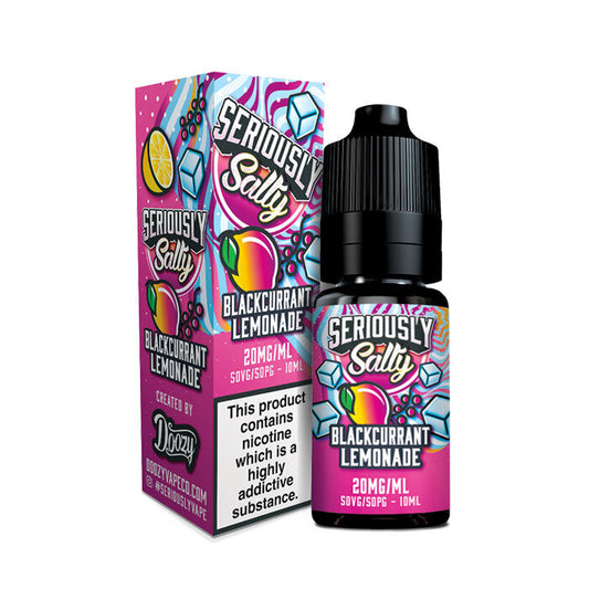 Seriously Salty 10ml Blackcurrant Lemonade