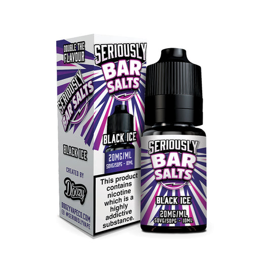 Seriously Bar Salts Black Ice 10ml Nic Salt E-Liquid