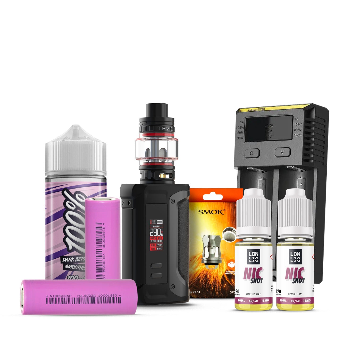 Smok Arcfox Kit Bundle Bright Black