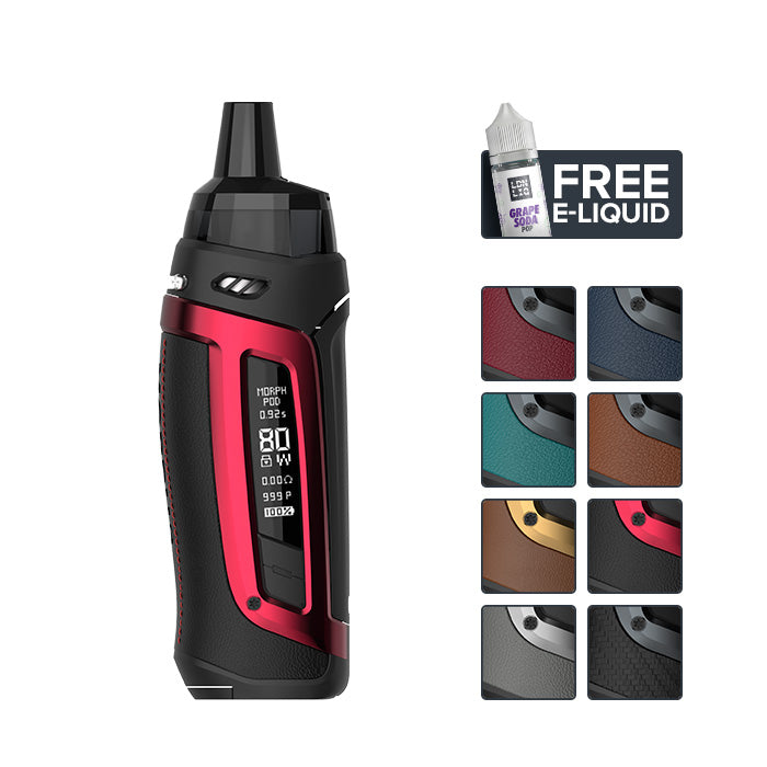 Smok Morph S Pod 80 Kit with 8 colour boxes