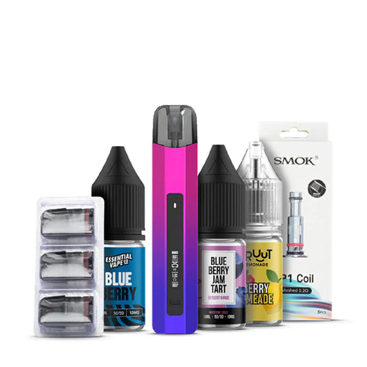 Smok Nfix Pro Pod Kit Bundle Blue Purple