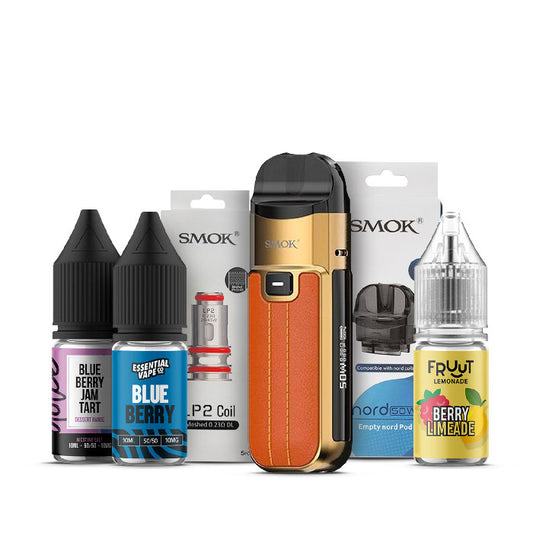Smok Nord 50w Kit Bundle Brown Leather