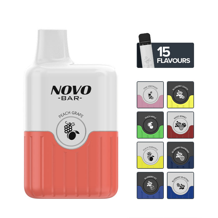 Smok Novo Bar B600 Disposable Device with 8 Colour Boxes