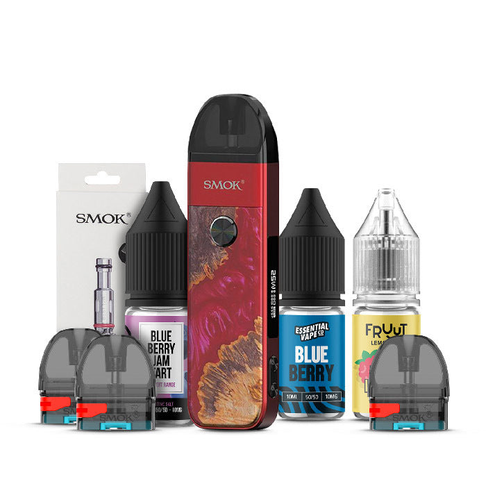 Smok Pozz Pro Kit Bundle Red Stabilizing Wood