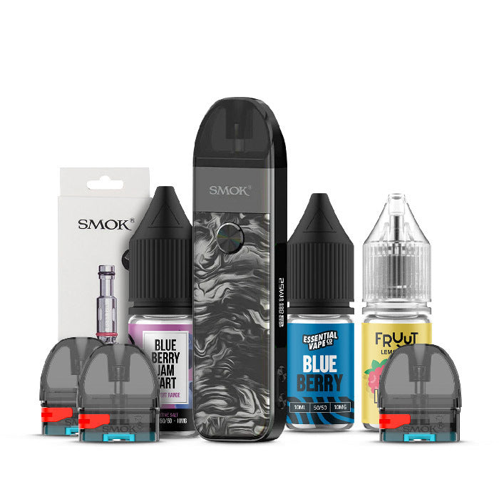 Smok Pozz Pro Kit Bundle fluid black Grey