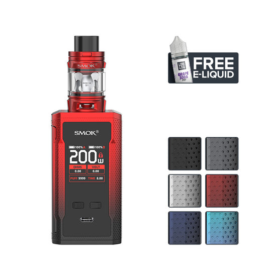 Smok R-Kiss 2 Kit with 6 colour boxes