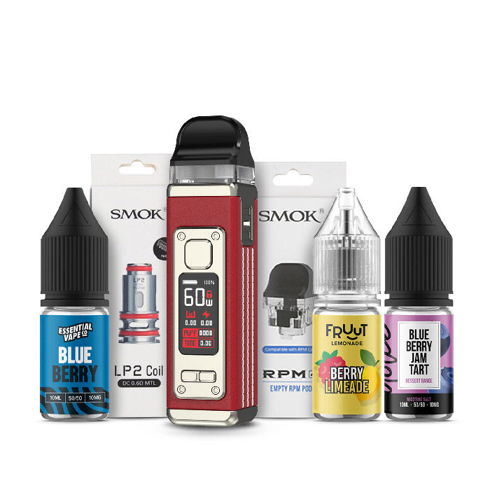 Smok RPM4 Kit Bundle Red Leather