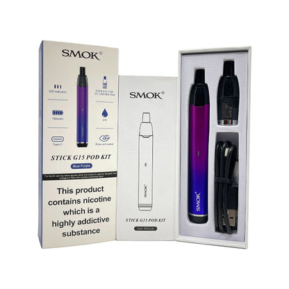 Smok Stick G15 Pod Kit Box Shot