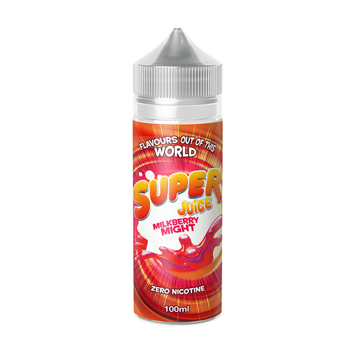 Super Juice Milkberry Might 100ml Shortfill ELiquid UK ECIG STORE